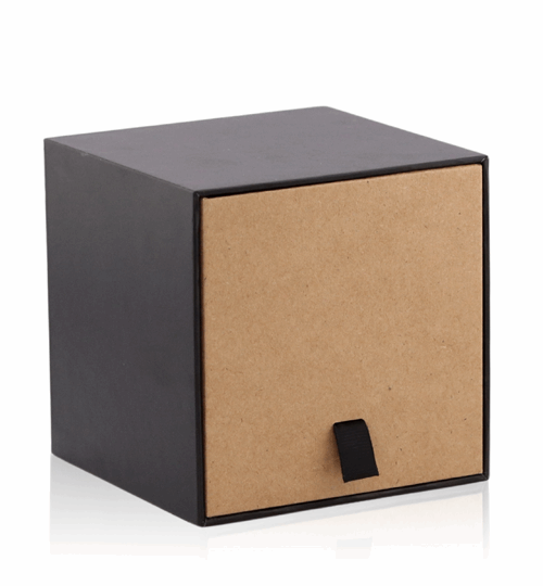 6 OZ DRAWER BOXES BLACK KRAFT
