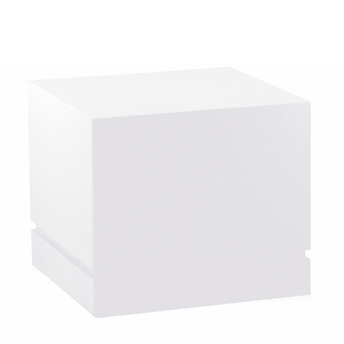 12 OZ FANCY BOX (SMOOTH FINISH) WHITE