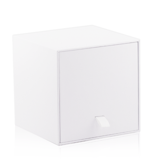 6 OZ DRAWER BOXES WHITE