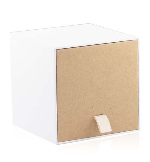 6 OZ DRAWER BOXES WHITE KRAFT