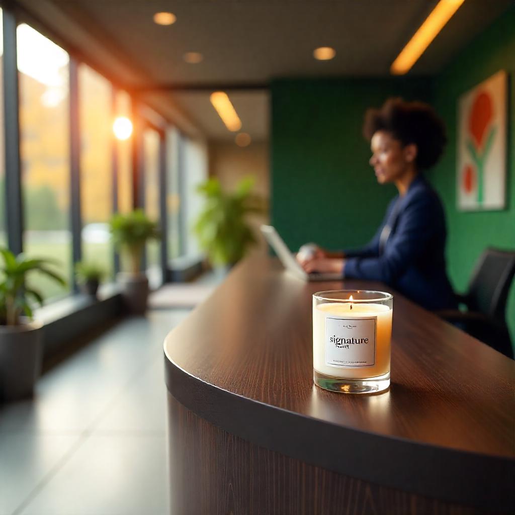 CANDLES ON TABLE