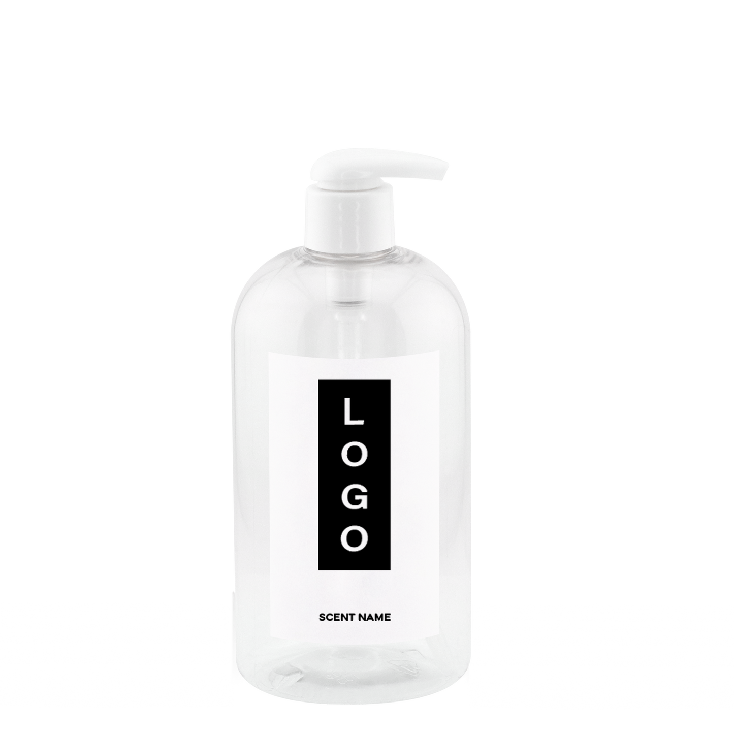 16 OZ. BODY LOTION LOGO OPTIONS VINYL LABEL