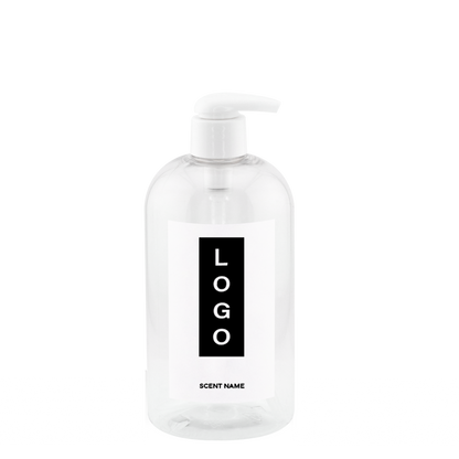 16 OZ. BODY LOTION LOGO OPTIONS VINYL LABEL