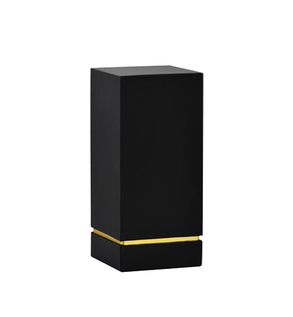 4.25 REED DIFFUSER FANCY SOFT TOUCH BOXES BLACK GOLD