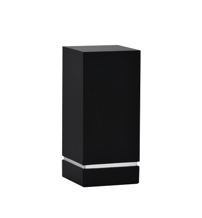4.25 REED DIFFUSER FANCY SOFT TOUCH BOXES BLACK SILVER