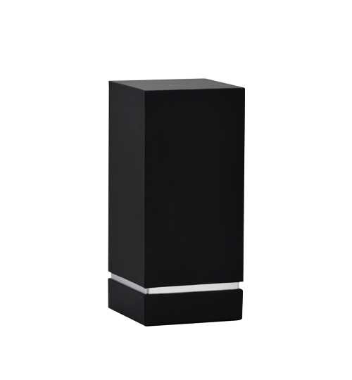4.25 REED DIFFUSER FANCY SOFT TOUCH BOXES BLACK SILVER