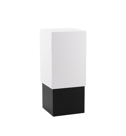 4.25 REED DIFFUSER TWO PART BOXES WHITE BLACK