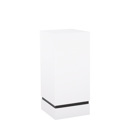 4.25 REED DIFFUSER FANCY BOX (SMOOTH FINISH) WHITE BLACK