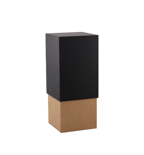 4.25 REED DIFFUSER TWO PART BOXES BLACK KRAFT