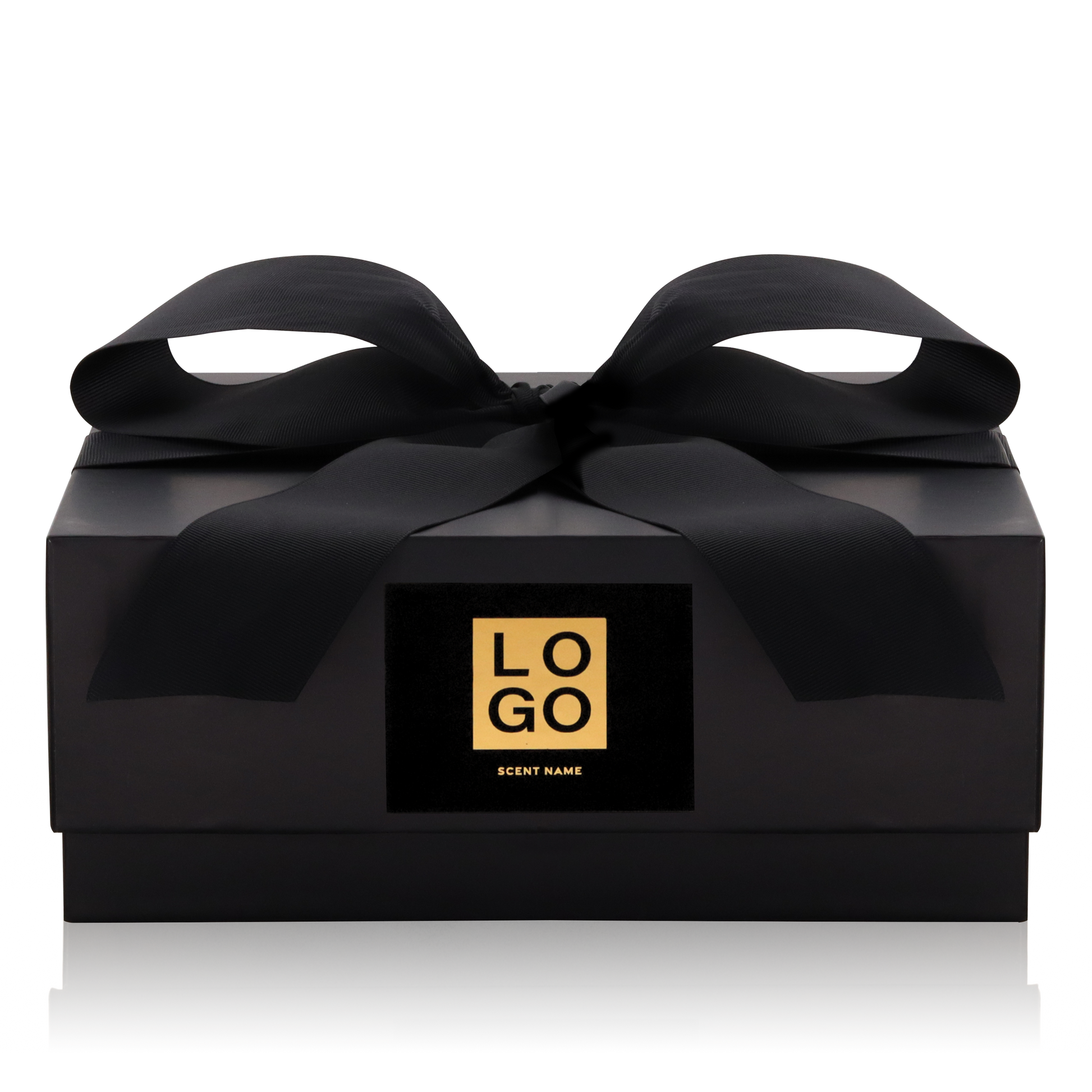 45 OZ. TWO-PART BOX UPGRADE OPTIONS GROSGRAIN RIBBON BOW UPGRADE