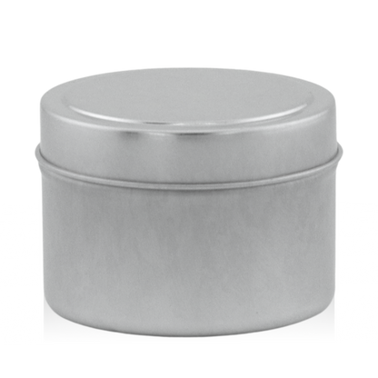 4 OZ. TRAVEL TIN SILVER
