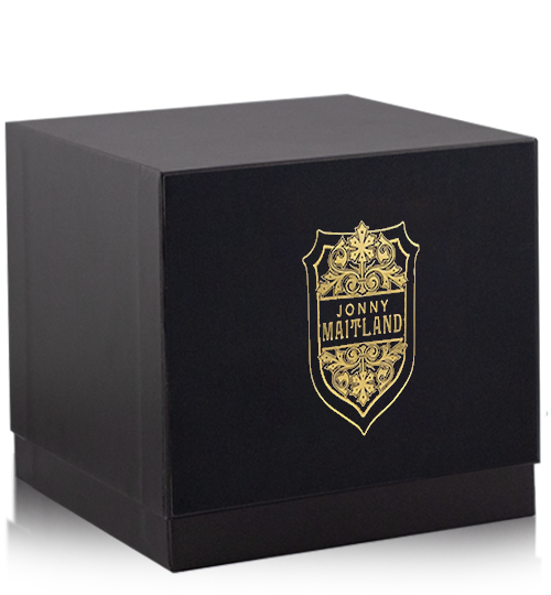 52 OZ. TWO-PART BOX UPGRADE OPTIONS METAL LABEL UPGRADE