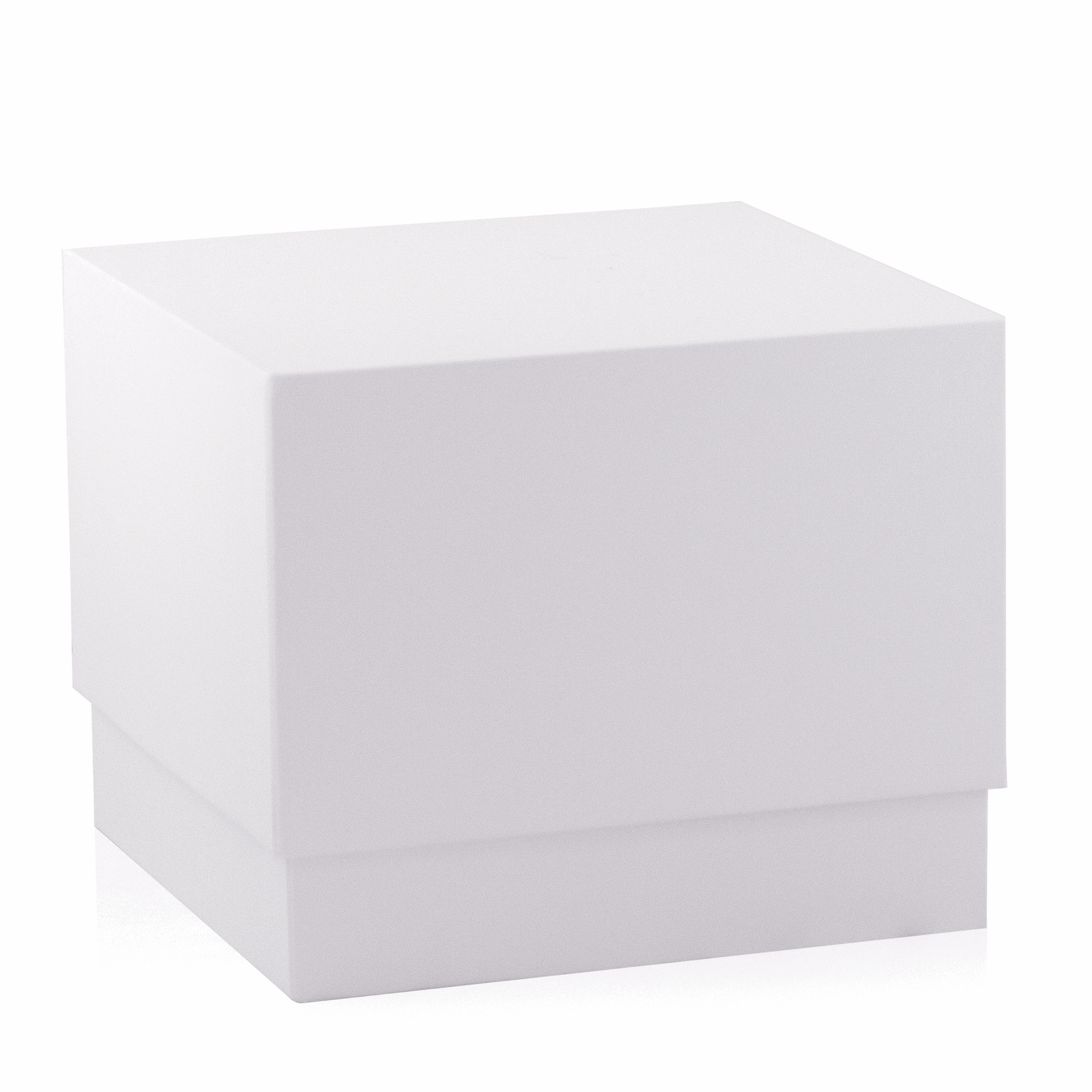 12 OZ TWO PART LUXE BOXES WHITE