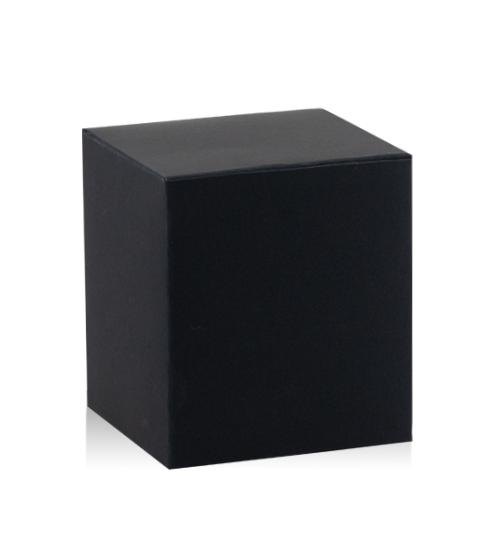 8 OZ. MASON JAR FOLD UP BOX BLACK