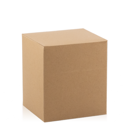 8 OZ. MASON JAR FOLD UP BOX KRAFT
