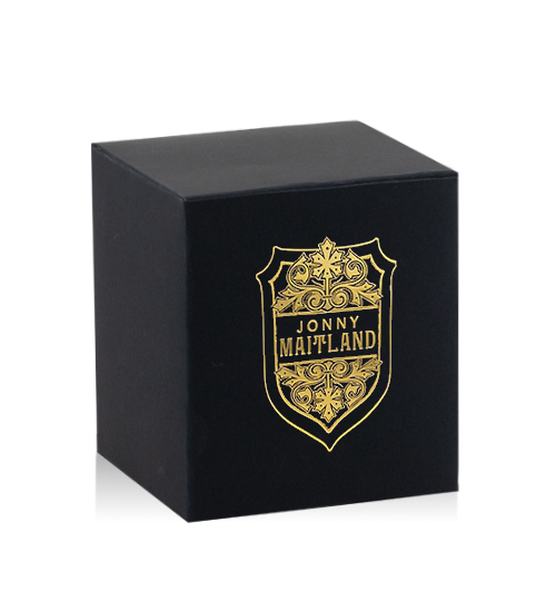 8 OZ. MASON JAR FOLD UP BOX UPGRADE OPTION METAL LABEL UPGRADE