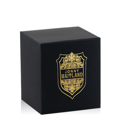 8 OZ. MASON JAR FOLD UP BOX UPGRADE OPTION METAL LABEL UPGRADE