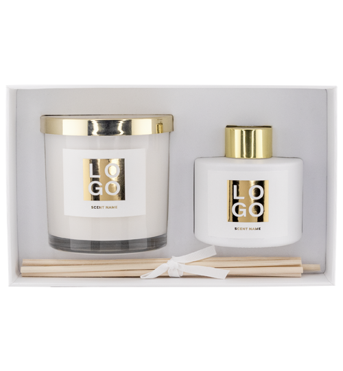 9 OZ. CANDLE & 4.25 OZ. REED DIFFUSER