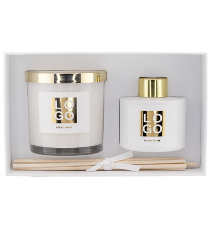 9 OZ. CANDLE & 4.25 OZ. REED DIFFUSER