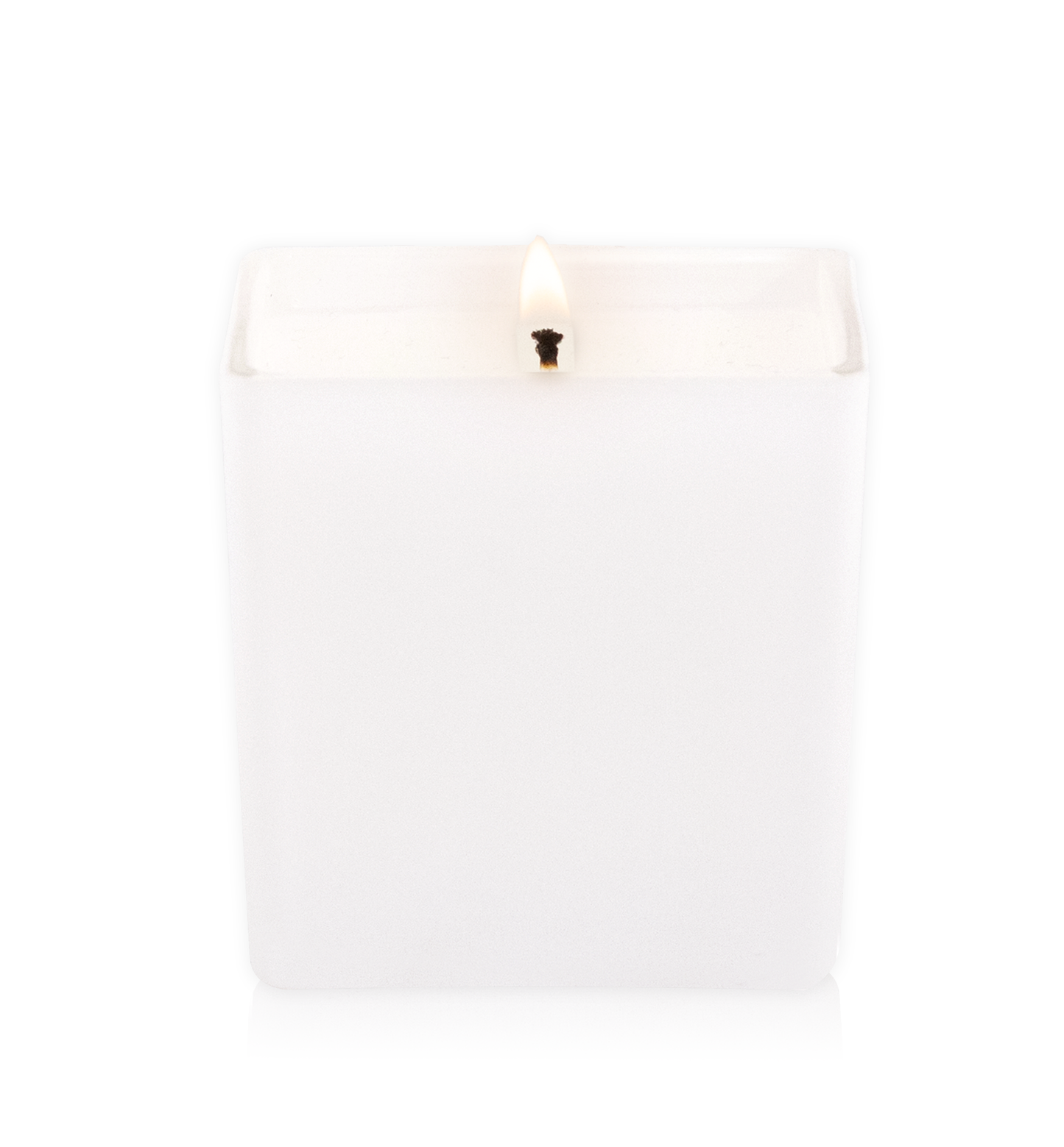 9 OZ. CANDLE Matte White (square)
