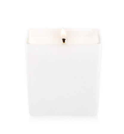 9 OZ. CANDLE Matte White (square)