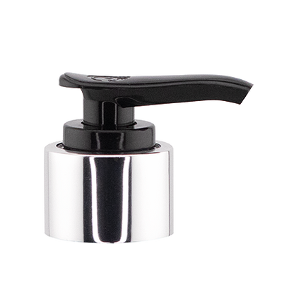 16 OZ. BODY LOTION CAP COLOR PREMIUM BRUSHED BLACK SILVER