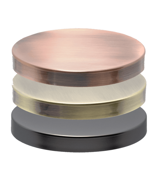 9 OZ JAR BRUSHED METAL LID ROSE GOLD