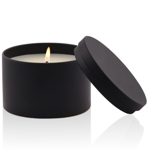 8 OZ. TRAVEL TIN BLACK