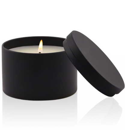 8 OZ. TRAVEL TIN BLACK