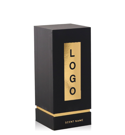 4.25 OZ. REED DIFFUSER FANCY BOX (VELVET FINISH) UPGRADE OPTION FOIL PRINT UPGRADE