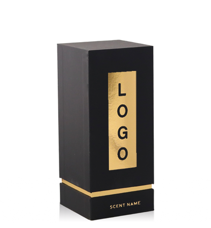 4.25 OZ. REED DIFFUSER FANCY BOX (VELVET FINISH) UPGRADE OPTION FOIL PRINT UPGRADE