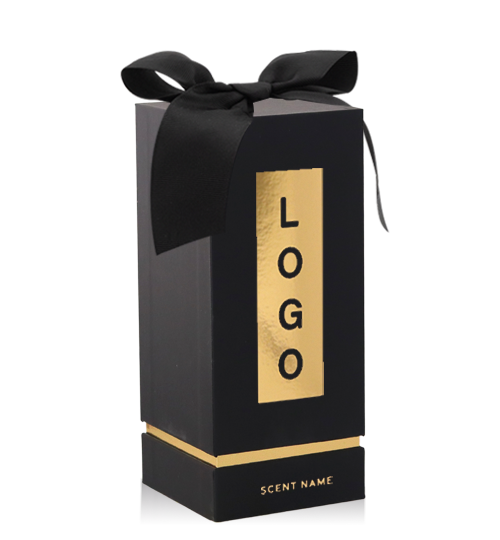 4.25 OZ. REED DIFFUSER FANCY BOX (VELVET FINISH) UPGRADE OPTION GROSGRAIN RIBBON BOW UPGRADE