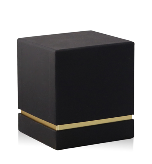 9 OZ FANCY BOX SOFT TOUCH BOXES BLACK GOLD