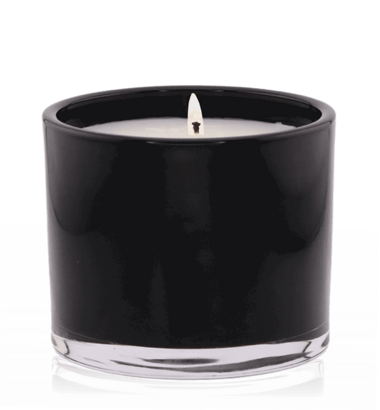 12 OZ JARS GLOSSY BLACK