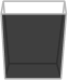 SQUARE MATTE CANDLE FRONT SIDE