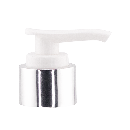 16 OZ. BODY LOTION CAP COLOR PREMIUM BRUSHED WHITE SILVER