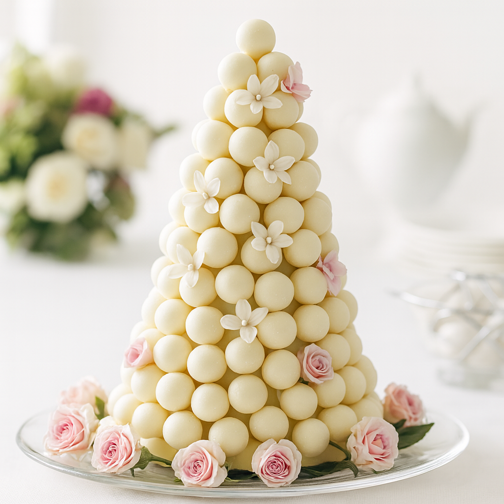 #86 White Chocolate Truffle Cake