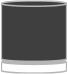 CANDLE CYLINDRICAL BOX SIDES FRONT OF BOX: UPPER SIDE